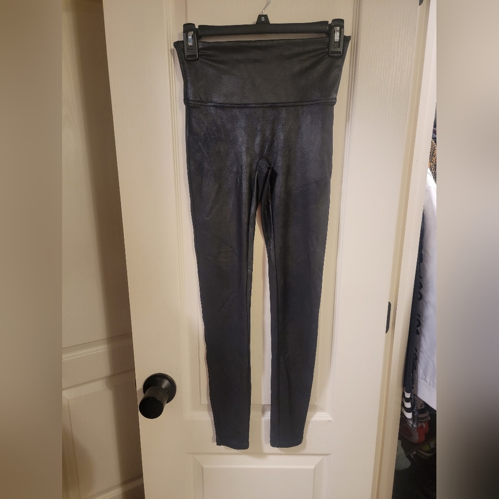 Spanx faux leather leggings